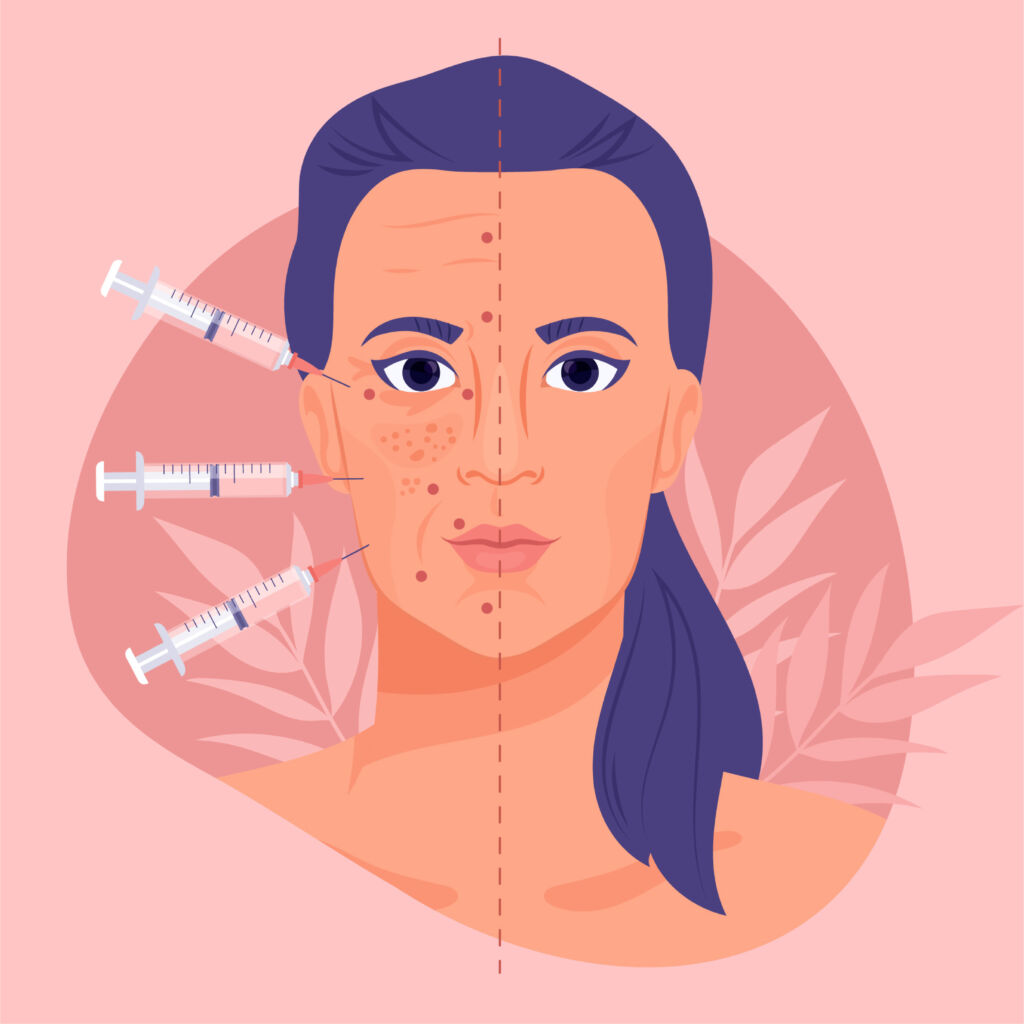 Mesotherapy Illustration